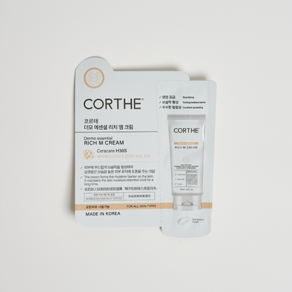Shop Corthe Dermo Essential Rich M Cream Sample (20 Pack) | Mystic Beauty Korean Skincare