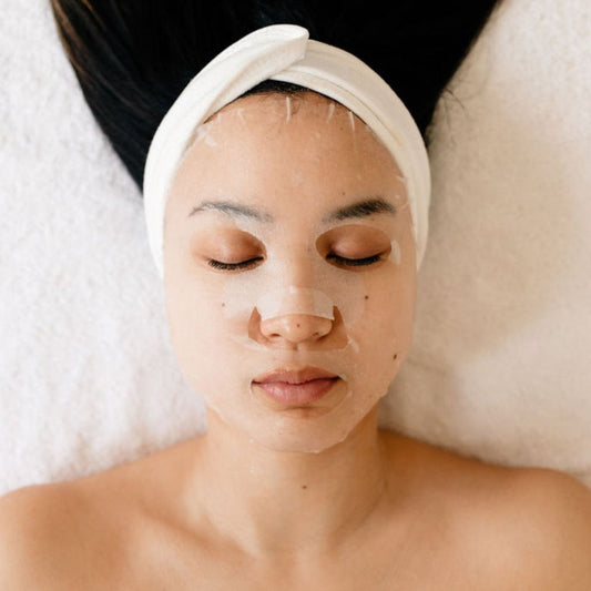 Targeted K-Beauty solution for hyperpigmentation: Corthe brightening mask with Niacinamide and Vitamin C to even skin tone and boost collagen.