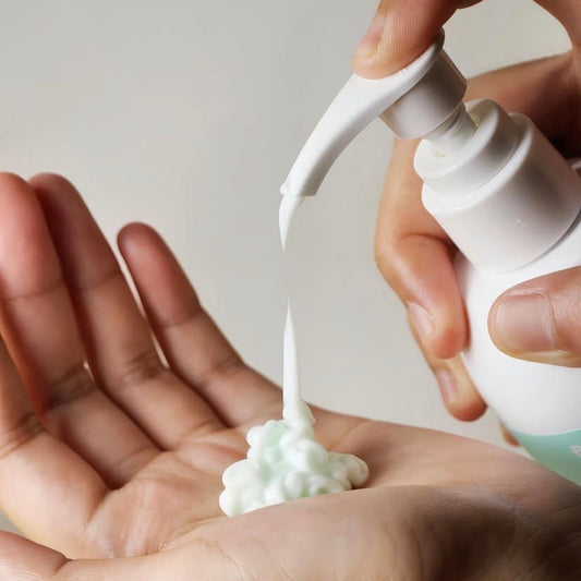 Cica Barrier Repair: Soothing properties of our Cica lotion, ideal for post-shave irritation and eczema-prone skin. Part of the Korean Body Lotion Bundle.
