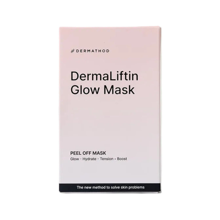 Dermathod DermaLiftin Glass Skin Glow Mask - Professional Korean collagen lifting peel-off mask for firming and radiance.