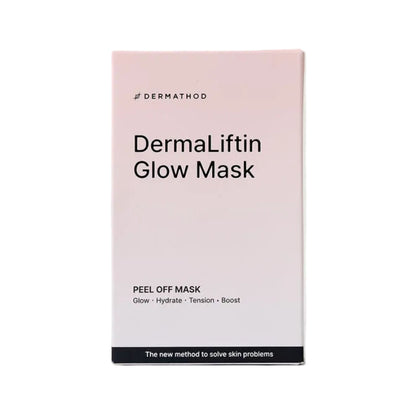 Dermathod DermaLiftin Glass Skin Glow Mask - Professional Korean collagen lifting peel-off mask for firming and radiance.