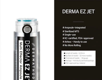 Professional-grade at-home microneedling Multi Effector kit with sterile, single-use ampoules to ensure a 100% contamination-free treatment every time.