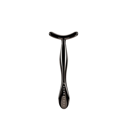Dermathod Massage Stick, a precision drainage solution that solves "facial heaviness" by manually guiding stagnant lymphatic fluid toward the nodes to sculpt the jawline and refresh the orbital area.