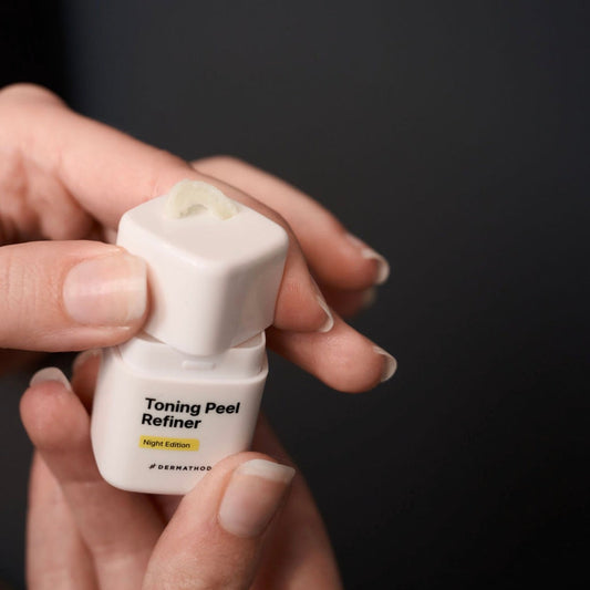 Dermathod Toning Peel Refiner Korean nighttime multi-acid peel with Tranexamic Acid and Retinol for hyperpigmentation.