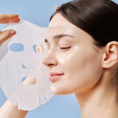 Visible hydration and skin-calming results from the Dermathod Derma Revive Triple Action Mask for a healthy Korean glass skin glow.