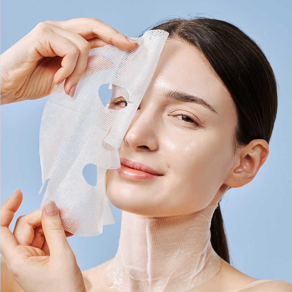 How to apply the Dermathod Triple Action face and neck mask for professional-grade hydration and skin barrier healing.
