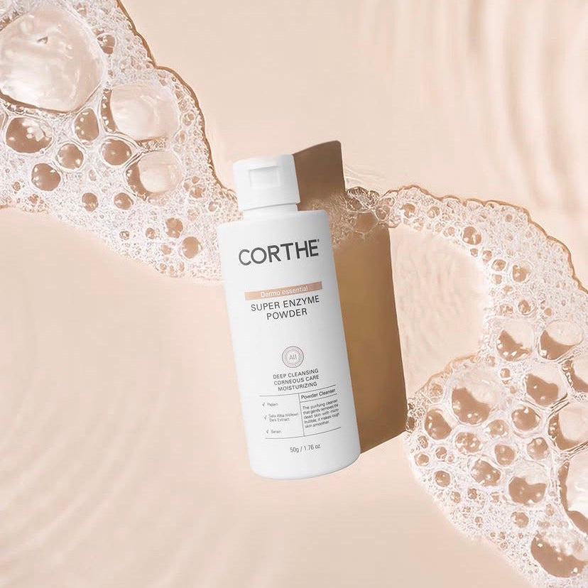 Corthe Korean enzyme powder cleanser for dull uneven texture