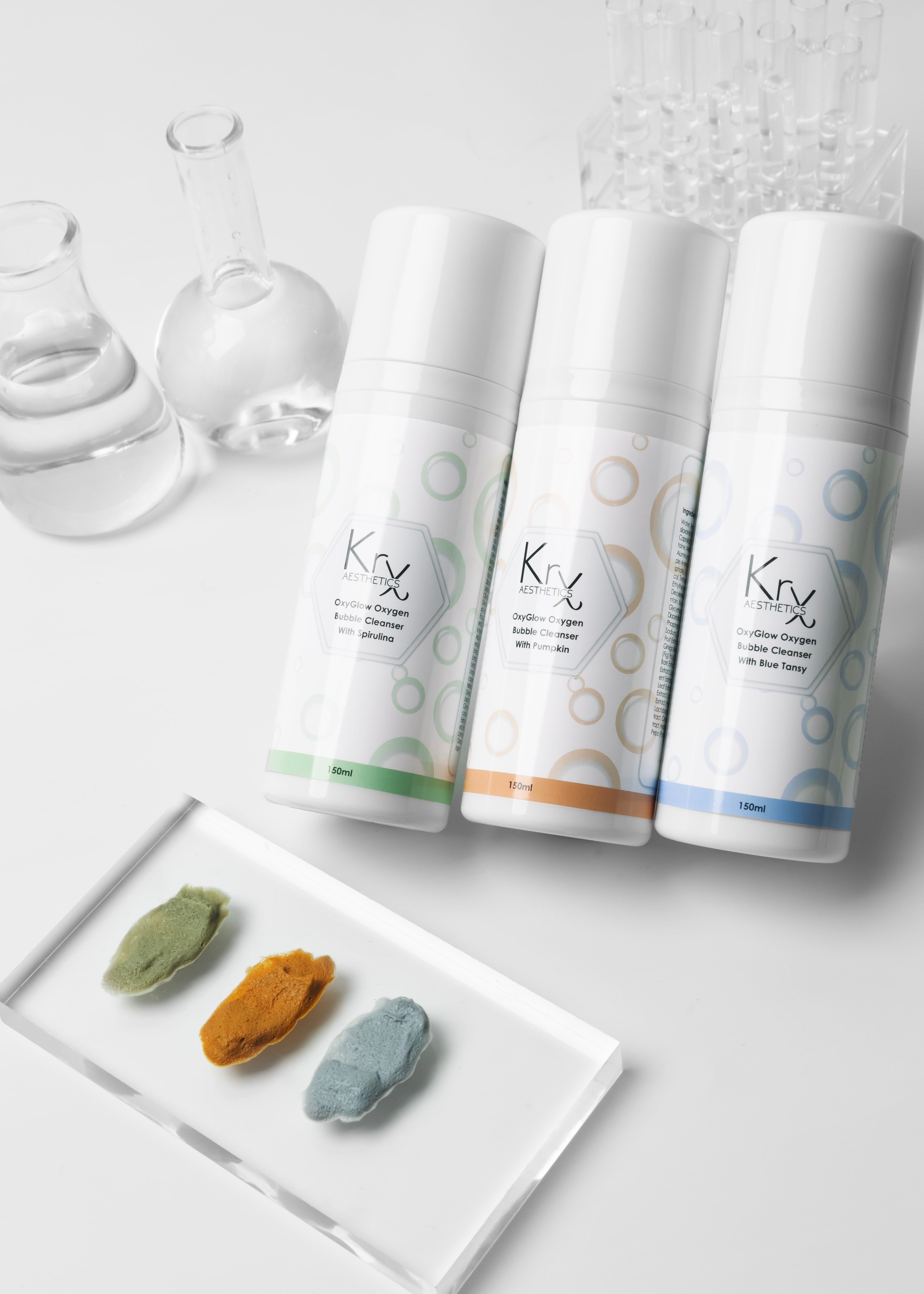 KrX OxyGlow Pumpkin Bubble Cleanser – Korean Oxygen Brightening