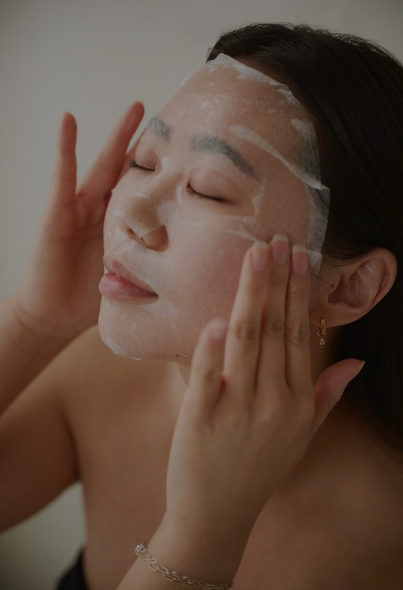 Gentle Korean skincare hydration ritual for deep moisture, sensitive skin relief, and natural radiance.