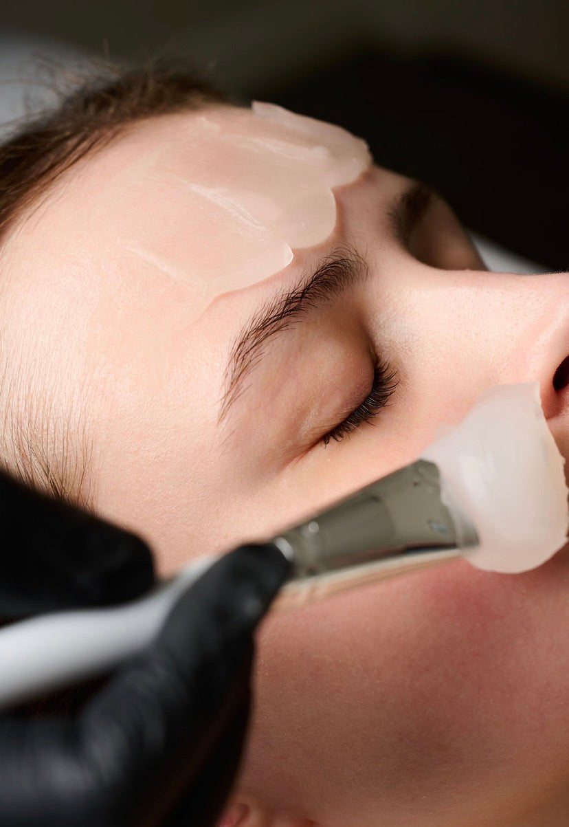 Gentle enough for post-procedure care: The flexible, soft-touch head of the KrX Silicone Mask Brush glides over sensitized skin without dragging or causing friction-induced redness.