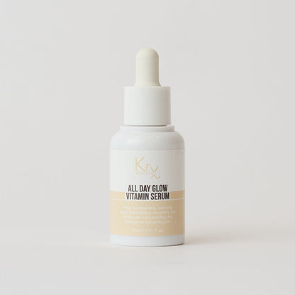 KrX Aesthetics All Day Glow Vitamin Serum | Luxury Korean Skincare