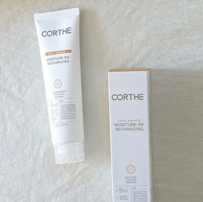 Soothing Korean Cica care for sensitive skin: The Corthe Recharging Cream uses high-purity Centella to calm inflammation and support cellular repair.