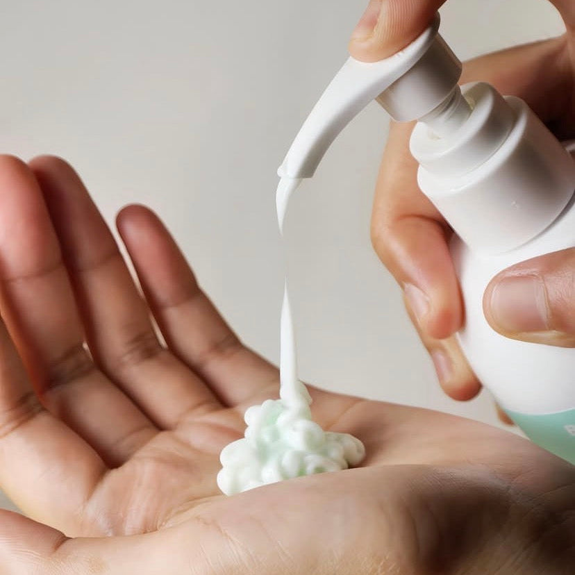 Lightweight, fast-absorbing texture of the Cica Korean Body Lotion by Beauty Body Factorie; designed to disappear into the skin in seconds without a greasy residue.