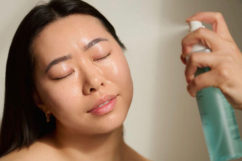 Close-up of a Mystic Beauty skincare application; take our expert-led skin consultation quiz to find the best K-beauty products for your unique skin type.