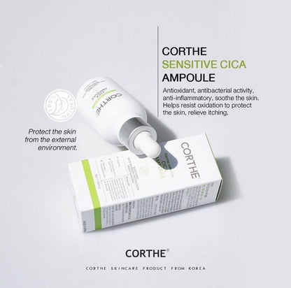 Lightweight, fast-absorbing Cica Ampoule that delivers 7 botanical actives to reduce inflammation and stabilize the barrier.