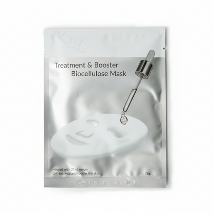 Using the KrX Booster Mask as a post-procedure cooling treatment to instantly calm erythema and accelerate skin barrier repair.