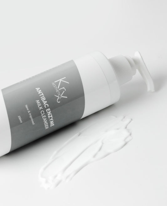 Korean enzyme milk cleanser for gentle daily exfoliation