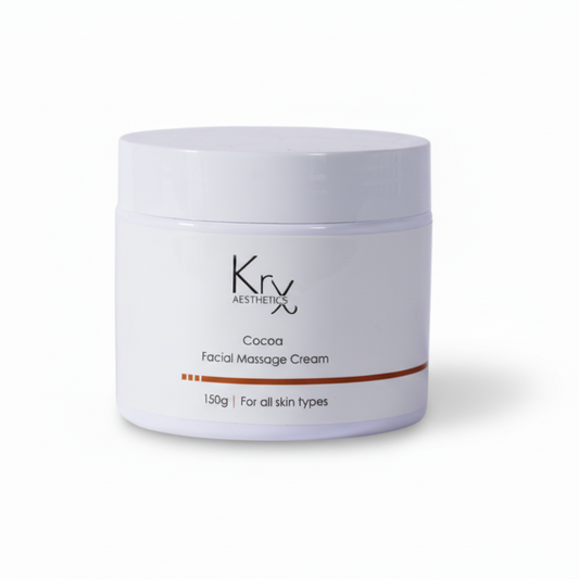 Facial massage cream for gua sha and massage