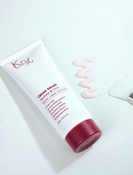 Korean glass skin peel off mask for deep winter hydration