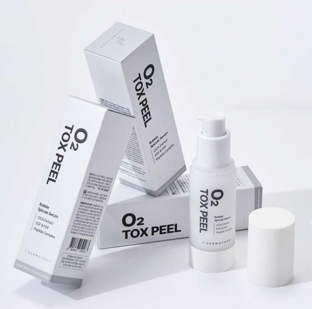 Lee&Cell Skin Repair Peptide 5ml スポイト2個 Dermathod O2 Tox Peel – Korean Spicule Resurfacing Serum – Mystic