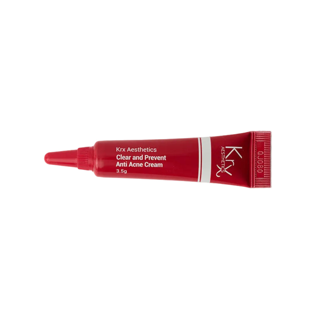 KrX Clear + Prevent Acne Cream Sample | Korean LHA Moisturizer