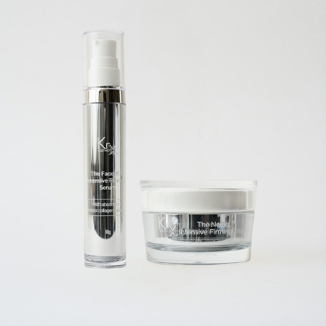 KrX Intensive Firming Face & Neck Lift Korean Skincare System | Mystic Beauty