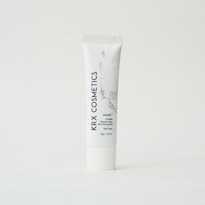 KrX Invisilk Invisible Skin K-Beauty Priming Gel tube for pore blurring and long-lasting makeup application