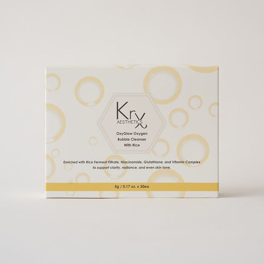 KrX OxyGlow Rice Bubble Cleanser | Mystic Beauty & Skincare