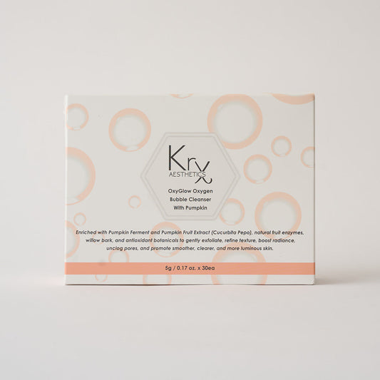 KrX OxyGlow Pumpkin Korean Bubble Cleanser | Mystic Beauty & Skincare