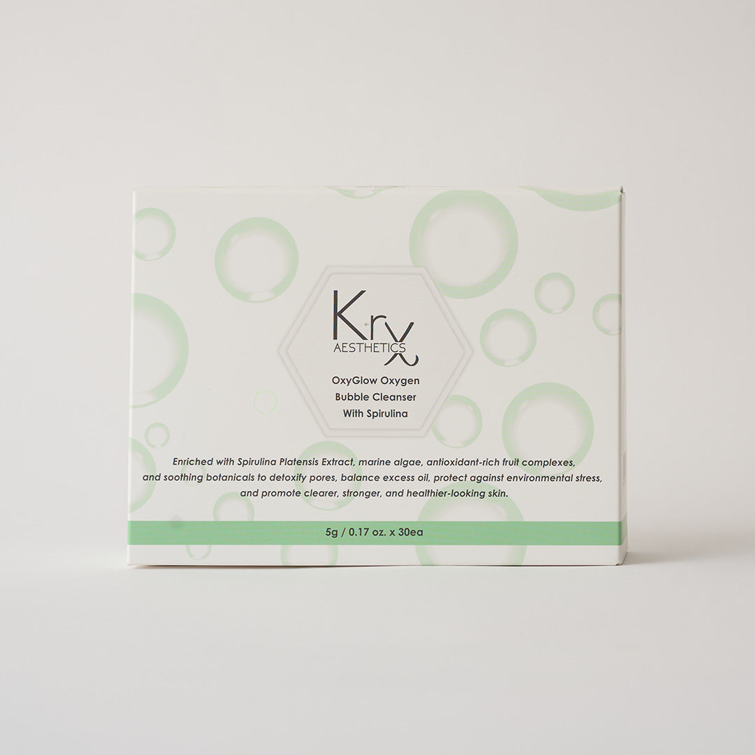 KrX OxyGlow Spirulina Bubble Cleanser | Mystic Beauty & Skincare
