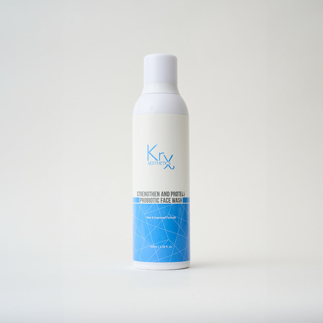 KrX Strengthen + Protect Probiotic Face Wash | Professional Korean Skincare