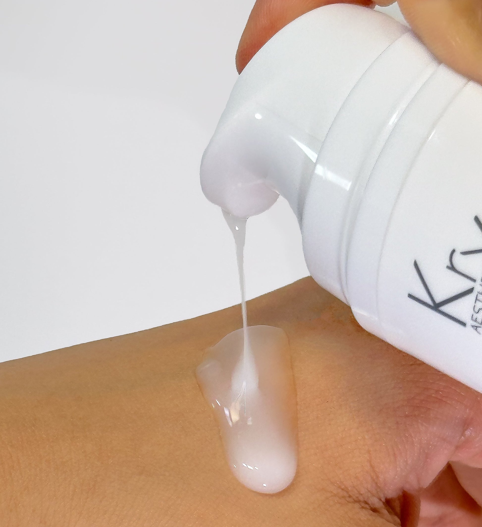 KrX Youthplex Face Lift Serum application; a precision-targeted Korean skincare solution that solves deep-set wrinkles and enhances the results of professional clinical treatments like microneedling.