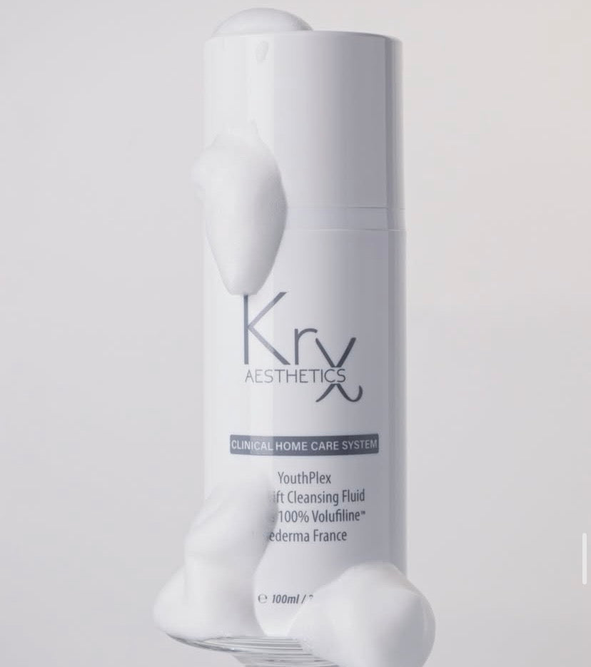 Professional KrX Aesthetics Youthplex Bundle; a clinical Korean anti-aging solution that solves cellular-level aging with Copper Tripeptide-1 and patented Volufiline™.