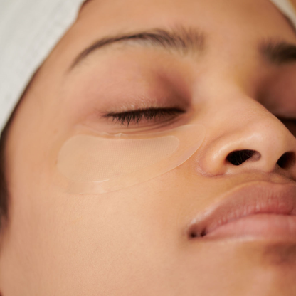 At Home Korean Microneedle eye treatment for brightening and tightening