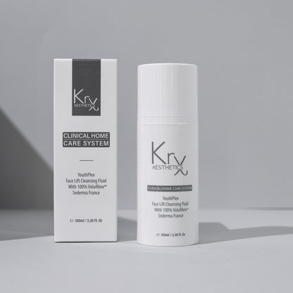 Skincare cleansing fluid for botox maintenance routines