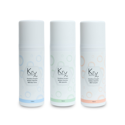 KrX bubble cleanser collection for all skin types | MYSTIC BEAUTY & SKINCARE