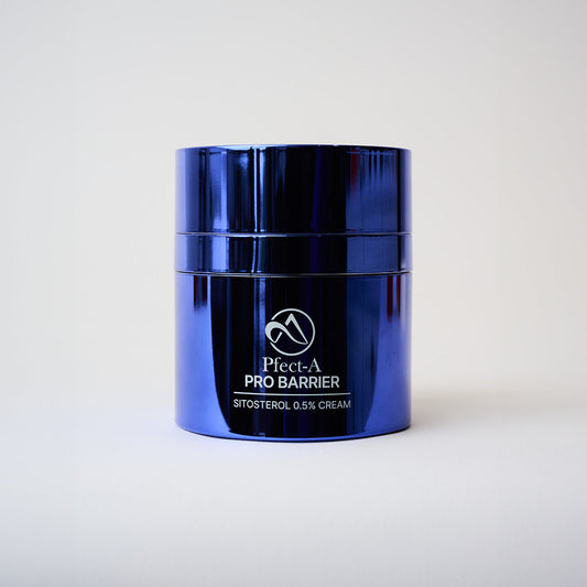 Pfect-A Pro Barrier Sitosterol 0.5% Cream jar for skin barrier repair and lipid replenishment | Mystic Beauty