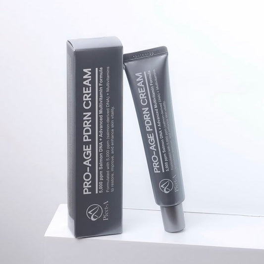 Pfect-A Pro Age PDRN Cream tube, a clinical-grade Korean moisturizer featuring 5,000ppm Salmon DNA for cellular repair.