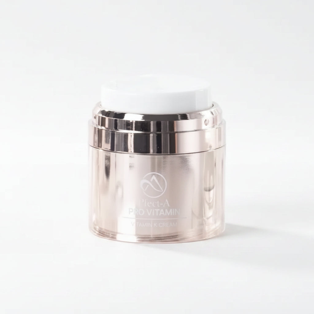 Korean Vitamin K cream for broken capillaries and post-procedure skin healing by Pfect-A.