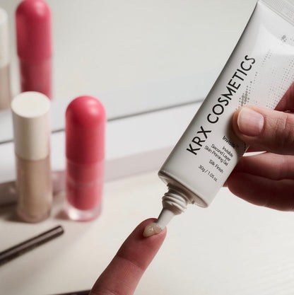 KrX Invisilk Korean makeup primer for pore blurring oil control and makeup longevity
