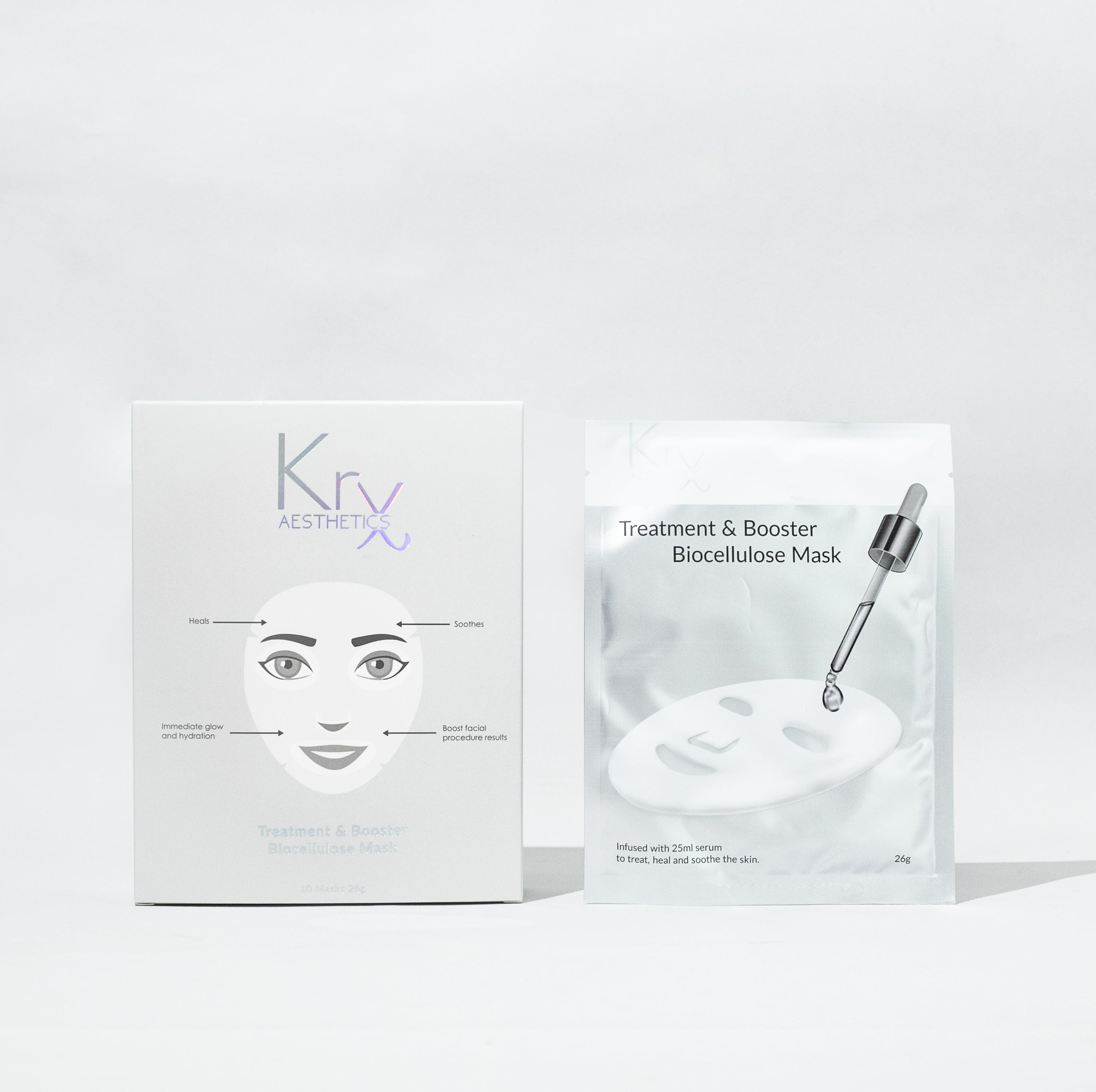 KrX Biocellulose Mask | Post-Procedure Recovery & Cooling – Mystic