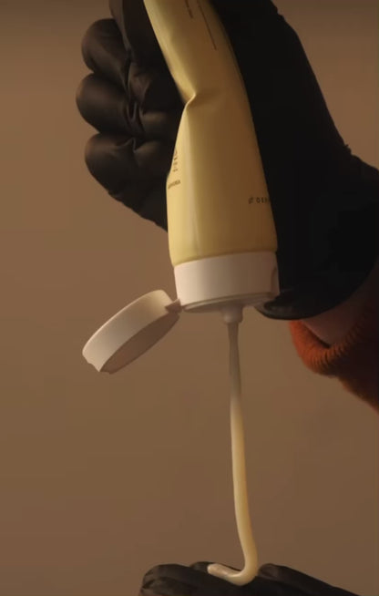 Video demonstration of the Dermathod Moist Morning Touch transforming from a silky balm into a rich foam, delivering a deep but soothing clean for a radiant glow.