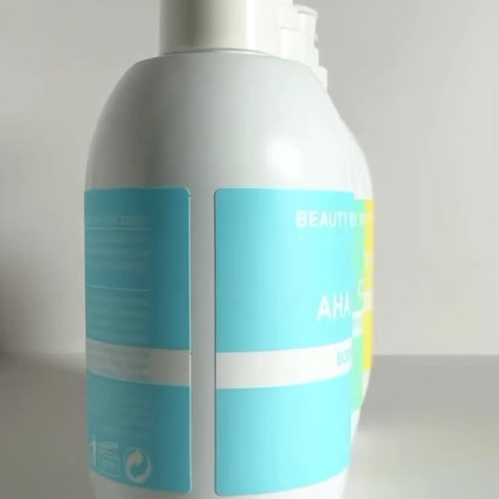 Experience facial-grade body care: A video showcase of the Beauty Body Factorie lotions, demonstrating the fast-absorbing, non-greasy textures of our clinical Cica and Vitamin-rich formulas.