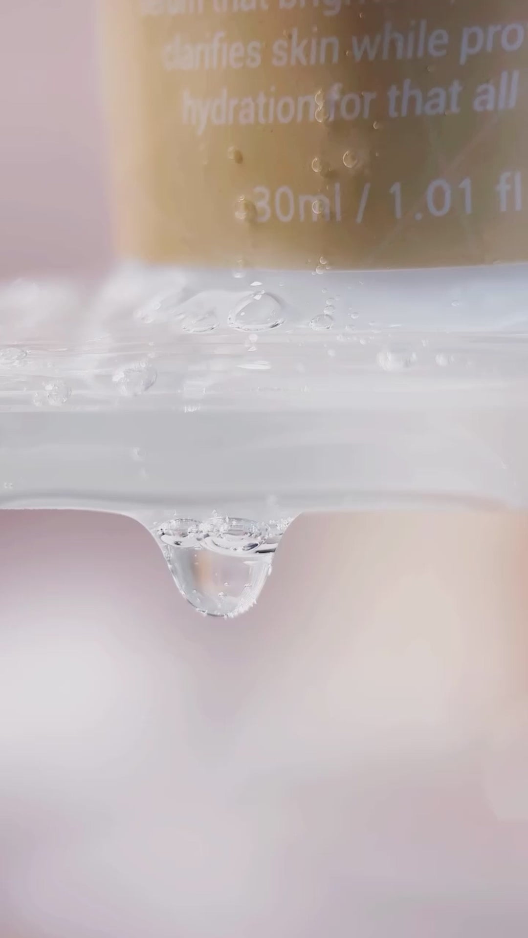 Layering the Quenching Glow Toner and Vitamin Serum from the KrX Deluxe Korean Glow Bundle; a peptide-rich video demonstration of deep hydration and melanin-blocking technology.