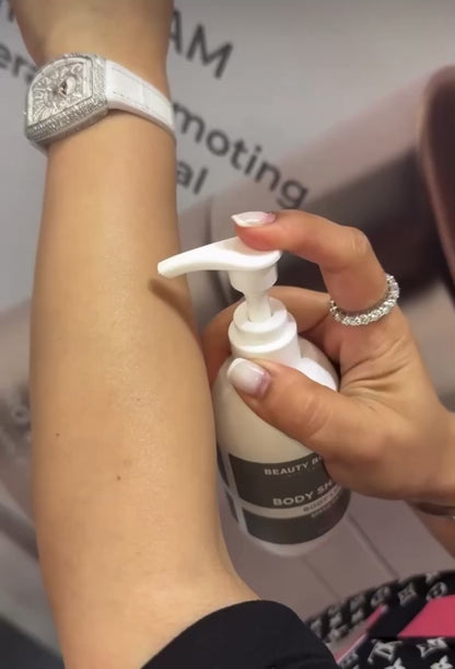 Non-greasy finish: Korean Beauty Body Factorie Body Shield SPF 50 leaves skin soft and protected without residue, pilling, or the typical sunscreen smell.