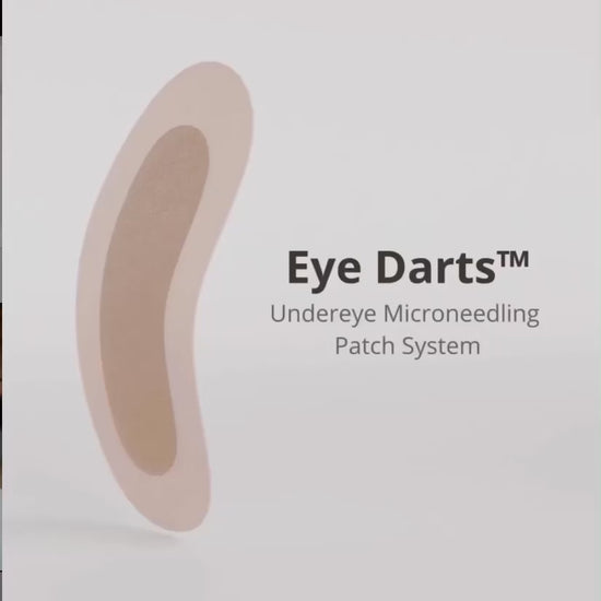 How needle-free KrX microchanneling eye darts work Korean skincare