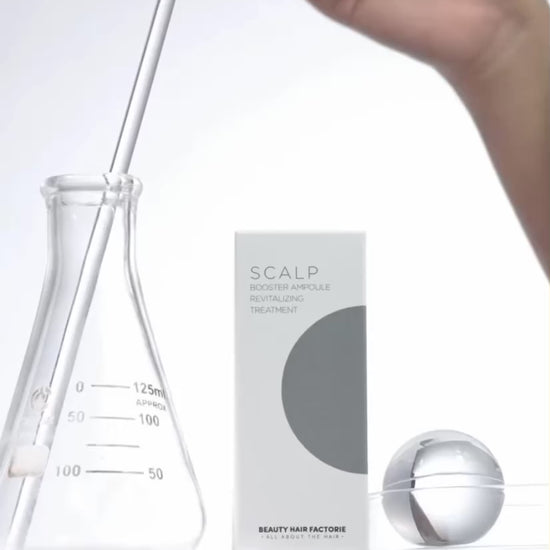Premium clinical-grade Korean scalp treatment featuring Caffeine and Menthol to stimulate scalp microcirculation and wake up tired hair roots | Beauty Hair Factorie