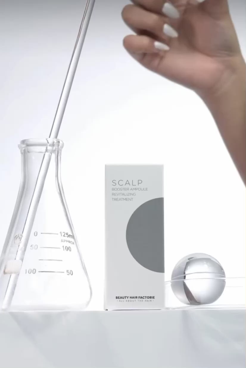 Premium clinical-grade Korean scalp treatment featuring Caffeine and Menthol to stimulate scalp microcirculation and wake up tired hair roots | Beauty Hair Factorie