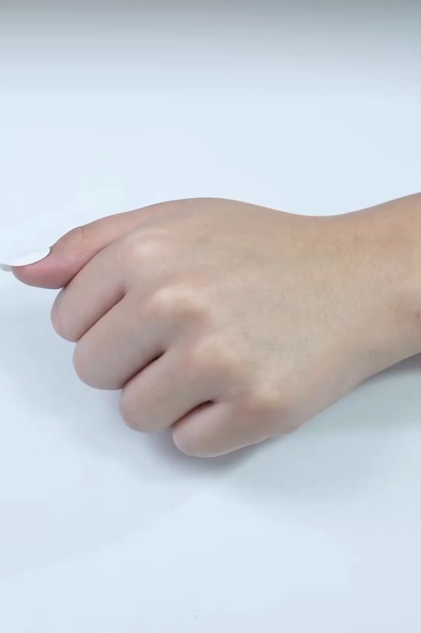 Video showing the rich, milky texture of KrX Essence Cream Pads; the perfect non-exfoliating Korean toner alternative for sensitive skin that needs deep hydration instead of resurfacing.