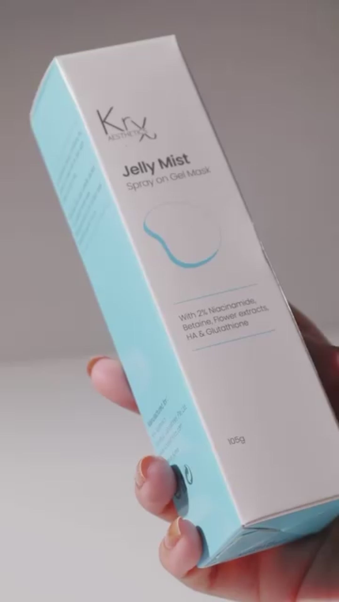 Spray-On Korean Jelly Sheet Mask | KrX Aesthetics